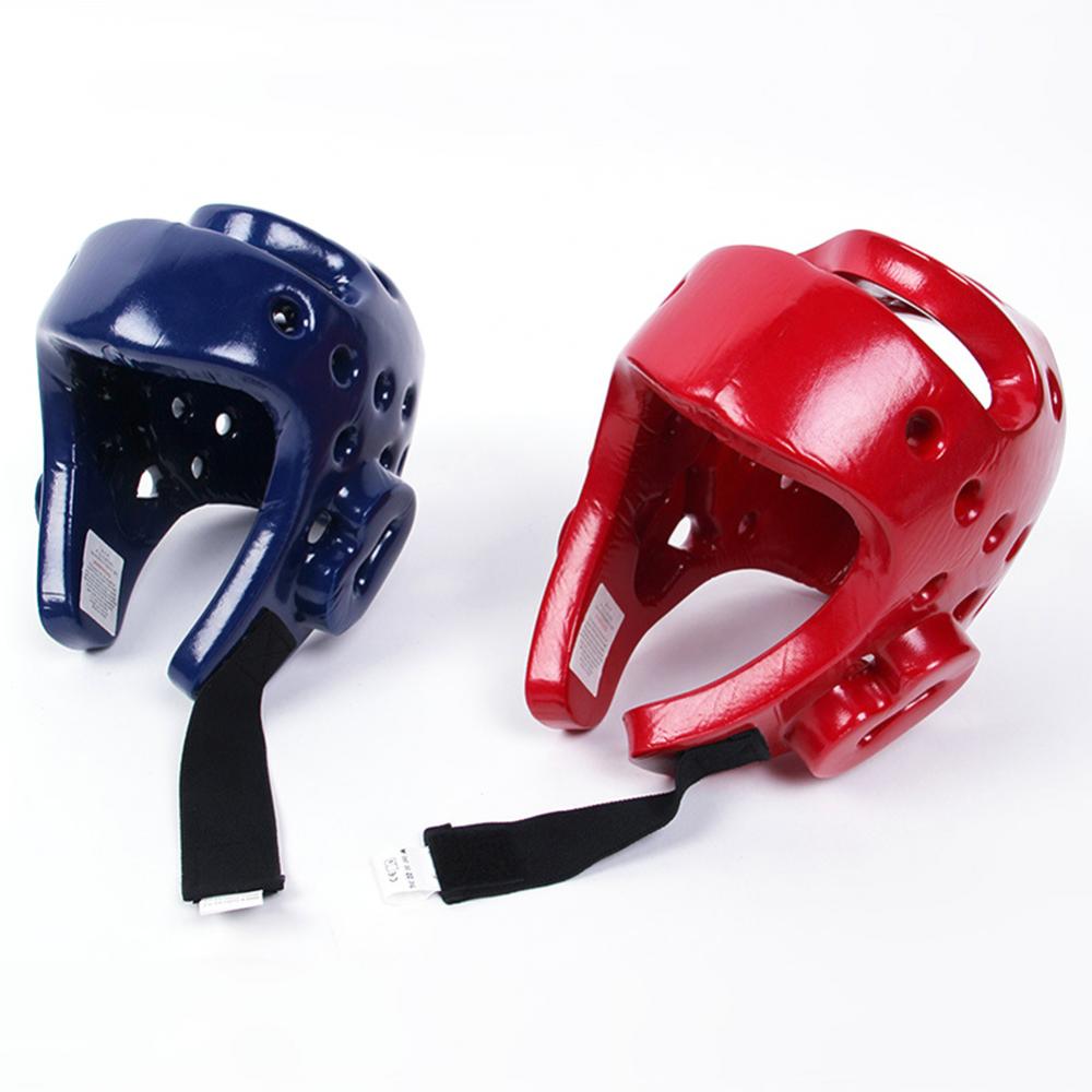 Blauw Rood Zwart Mma Helm Volwassen Mannelijke Vrouwelijke Vechten Muay Thai Kick Boxing Training Helm Hoofddeksel Sanda Protector Guard