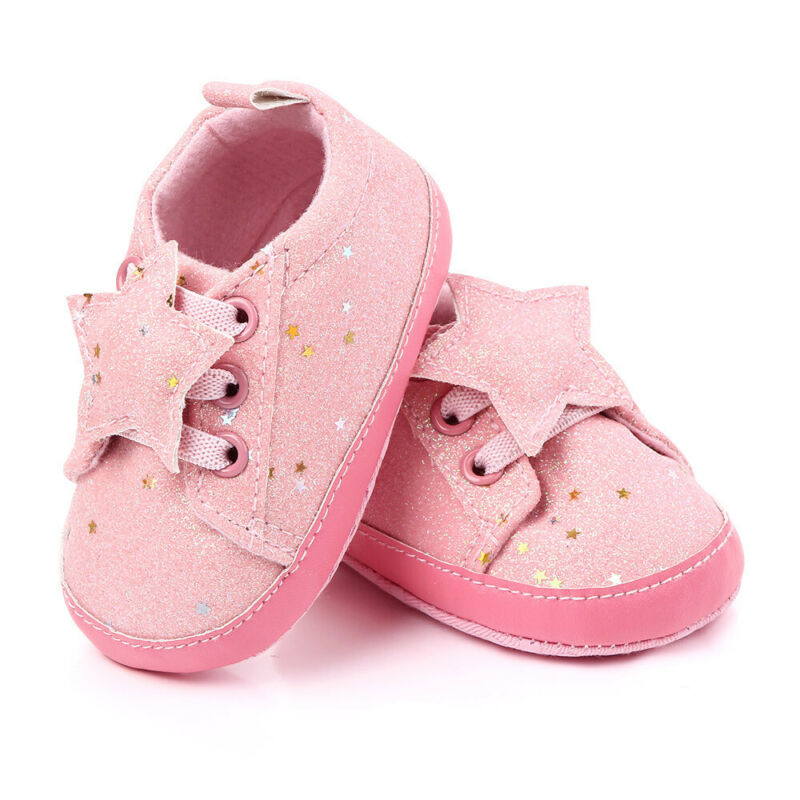 Newborn Baby Girls Shoes Moccasins Solid Infant Toddler Soft Sole Crib Bebe Footwear First Walker Prewalker Ballet Dress Shoe