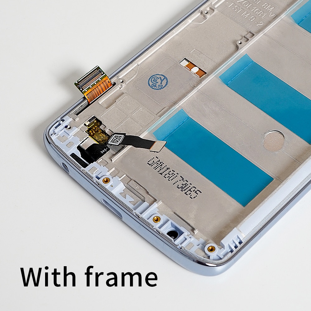 Originele 5.9 "Display Voor Motorola Moto G6 Plus Lcd Touch Screen Digitizer Met Frame Voor Moto G6 Plus Display vervanging XT1926