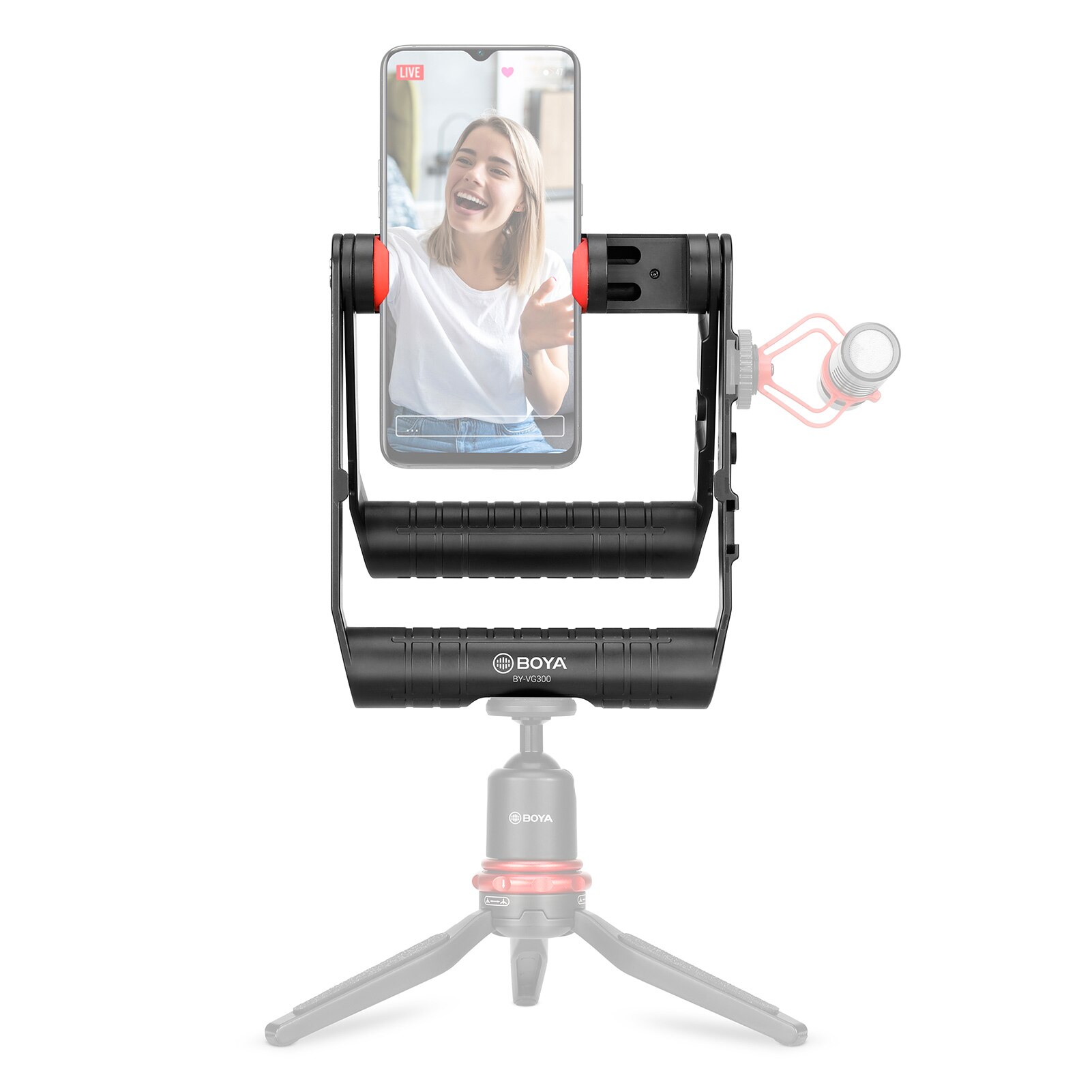 BOYA BY-VG300 Smartphone Video Rig Handheld Phone Selfie Gimbal Stabilizer Tripod for avid smartphone photographers filmmakers