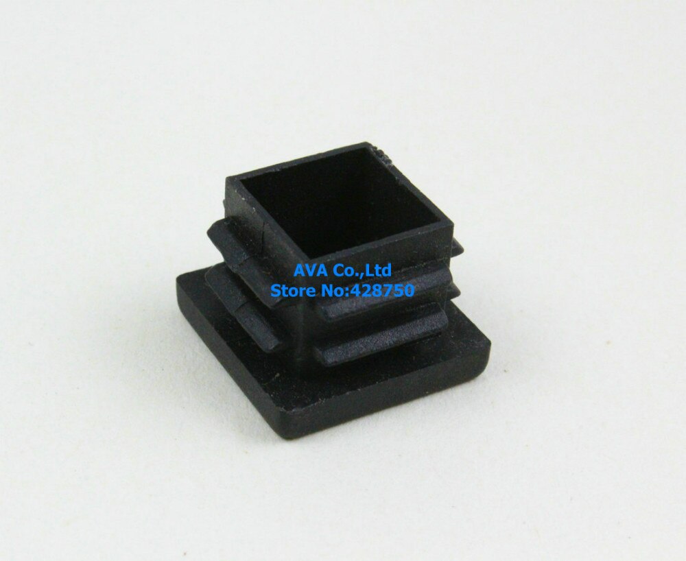 20 Stuks 19mm Vierkante Plastic Insert Cap Tube End Cap