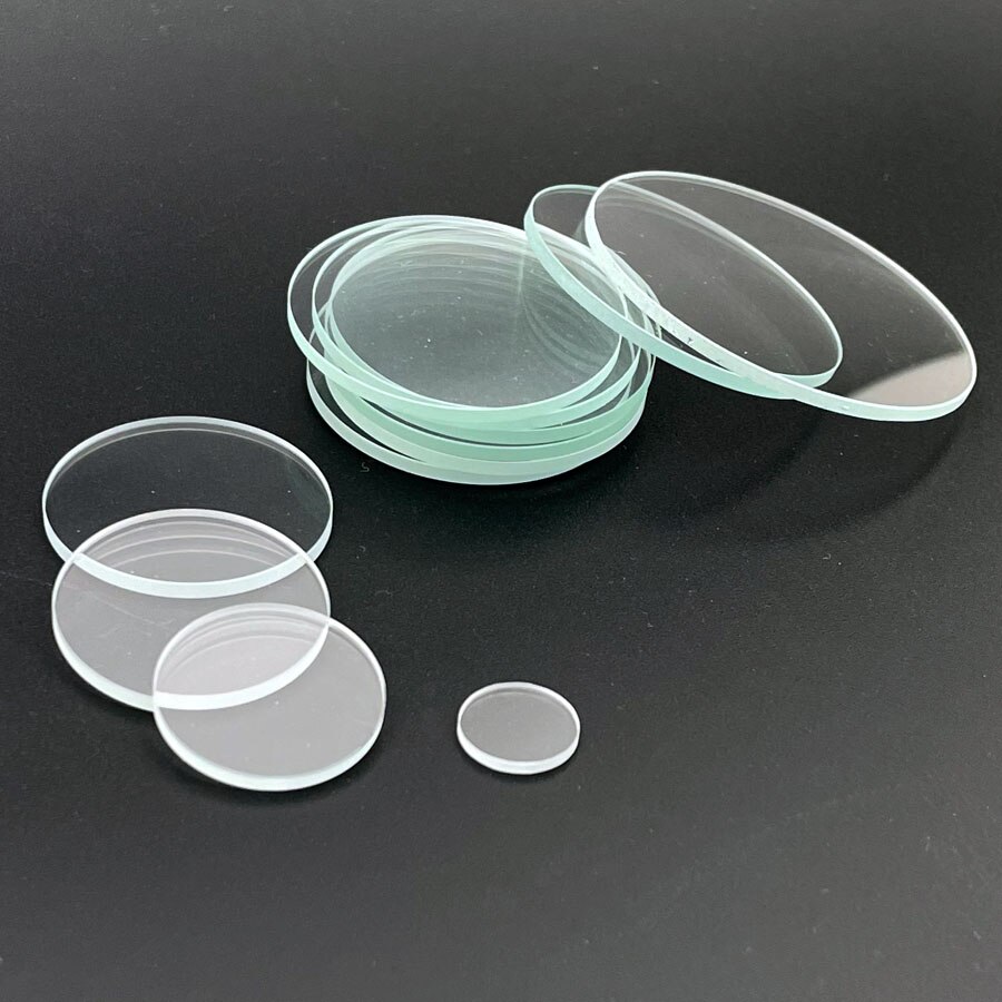 20,5mm 24mm 29mm 45mm 47mm 50mm 51mm 52mm 55mm 58mm 59mm 60mm 65mm 75 Runde Flache Glas Objektiv für Taschenlampe Scheinwerfer Fahrrad Licht