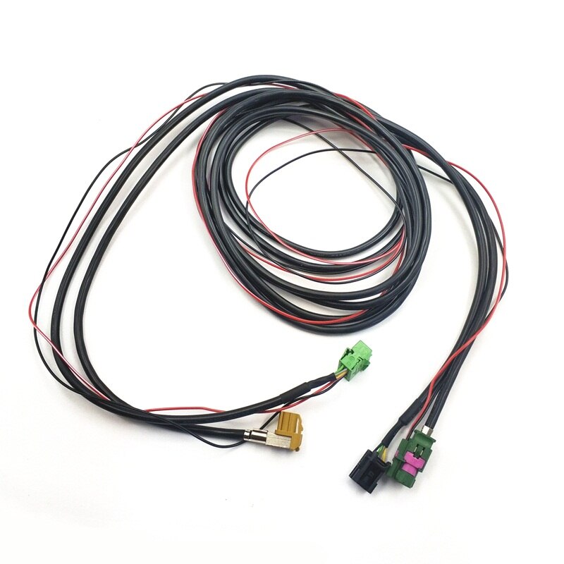 1.8m MIB CarPlay USB AUX Switch CarPlay MDI USB AMI Adapter Plug Socket Harness Cable For VW Golf 7 MK7 5G0 035 222 E 5Q0035726E