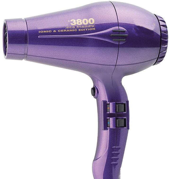 110V/220V Droger Huishouden High-Power Föhn 3800 Elektrische Föhn Huishouden Salon Kappers Blow bus Eu Ons strijkbal voor in de droger voeding regelbaar strijkbal voor in de droger: purple / Au