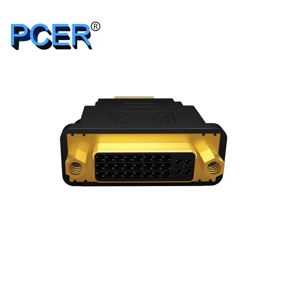 PCER Converter DVI Female to HDMI male 1920*1080P Support for Computer Display Screen projector tv DVI adapter HDMI adapter
