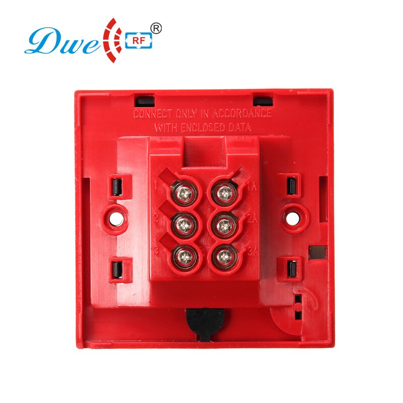 DWE CC RF Security & Protection 12V emergency door exit button push button switch for access control system