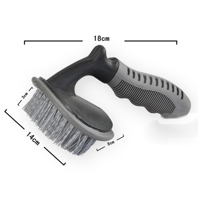 Car Wheel Brush Tire Rim Washing Tool Vehicle Tyre Cleaning Brushes Black Auto Maintenance Care Car Accessories