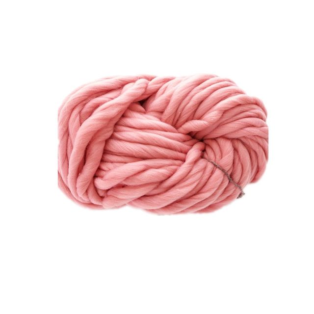 Grof Deken Bal Breien Draad Arm Gebreide Deken Grof Wol Garen Wol Dik Garen Bal Grof Wol Grof Garen: watermelon red