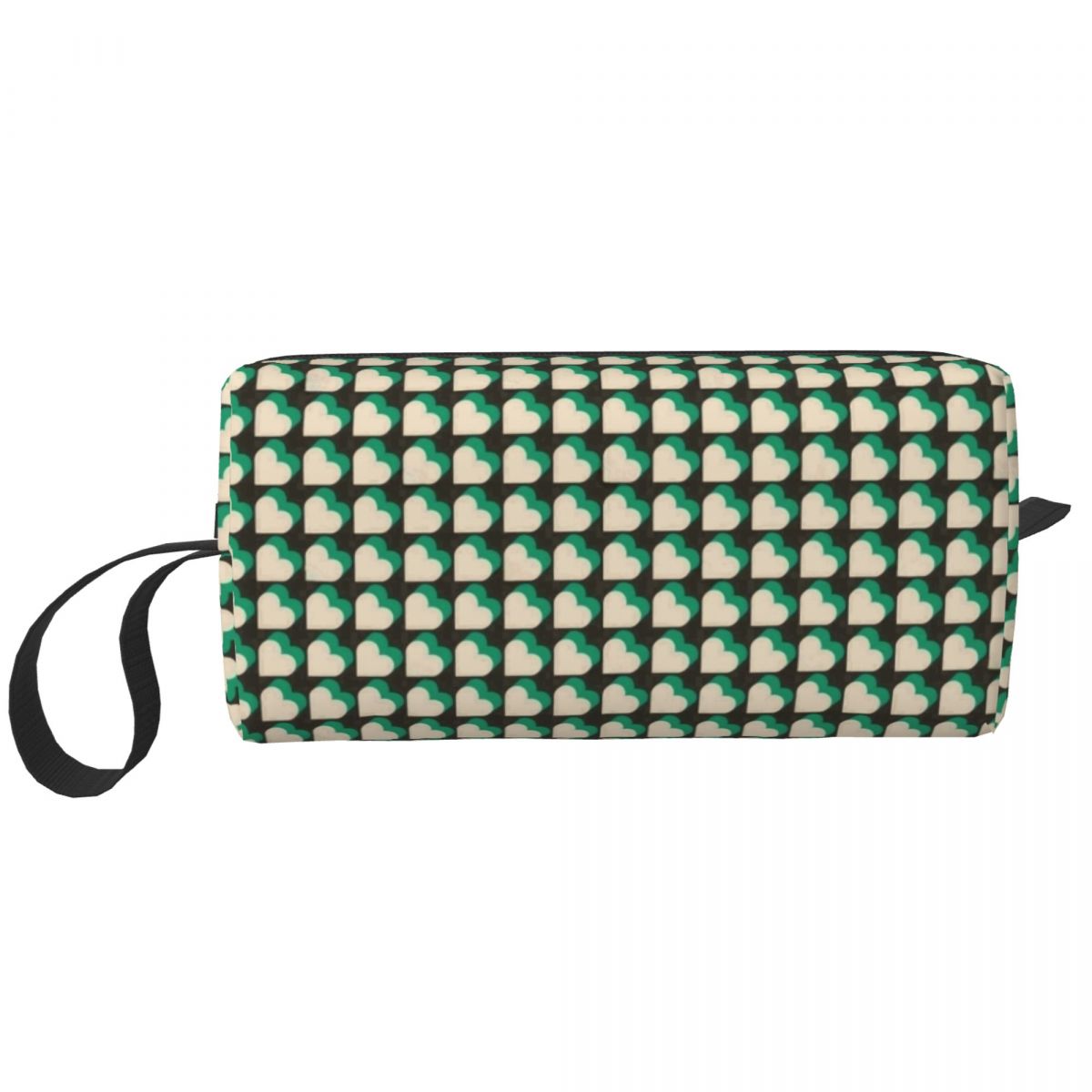 Custom Cute Print Green Dog Show Travel Toiletry Bag Orla Kiely Cosmetic Makeup Organizer Beauty Storage Bags Dopp Kit Case Box: GRAY