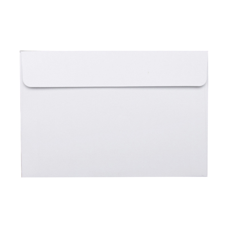 50pcs Vintage Large Envelopes Postcard Letter Stationery Paper Greeting Card Envelope Retro School Office: white