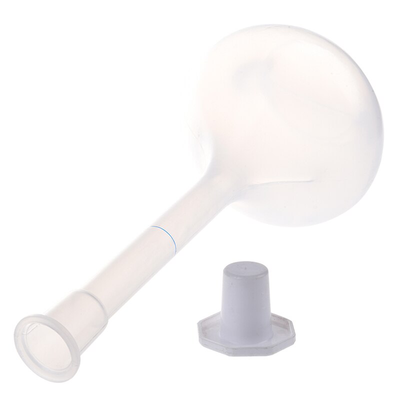 500ml Long Neck Clear White Plastic Volumetric Measuring Flask