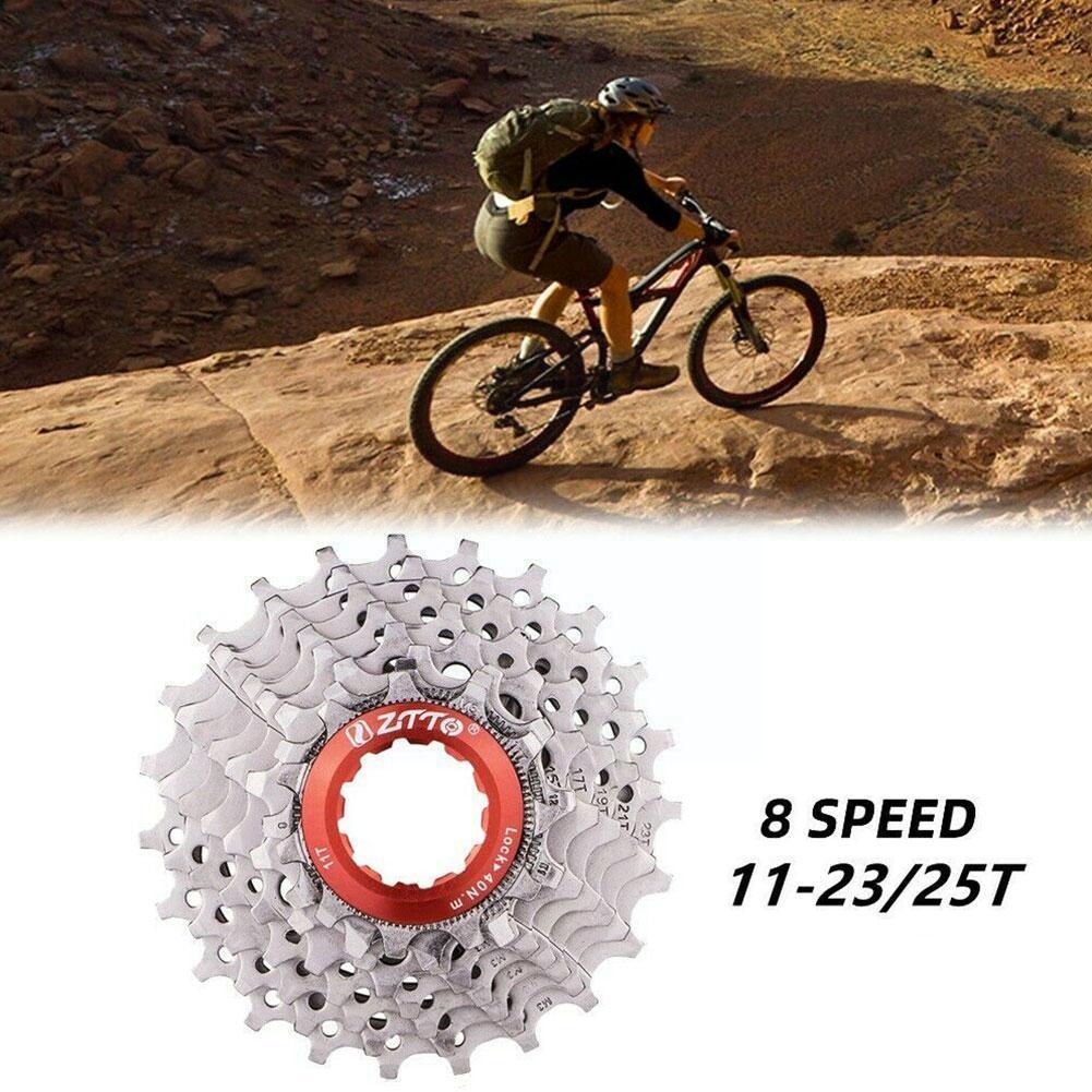 Ztto Mtb Road Bike Bicycle 8s Speed Freewheel Sprocket 8s 11-23t Cassette Flywheel 8v K7 For Bicycle 2400 2300 Claris K6k0