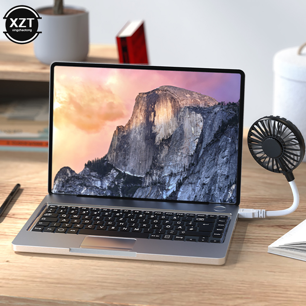 Portable USB Fan Air Cooler Fan Summer Camping Office Table Fan Ventilador Mini USB Cooling Fan For Power Bank Notebook Computer