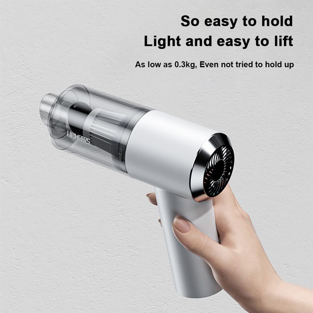 Handheld Car Vacuum Cordless High Powerful 3500Pa Suction Portable Rechargeable Vacuum Cleaner Quick Charge for Home Pet Hair