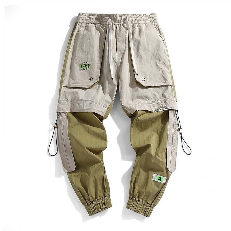 Chaifenko hip hop streetwear beam foot cargo bukser jogger fritid sport bukser herre lomme herre bukser