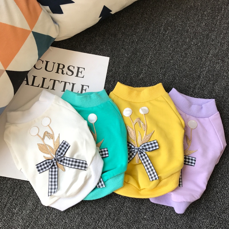 Lente Chihuahua Trui Hond Kleding Voor Kleine Honden Huisdieren Puppies Kleding Franse Bulldog T-shirt Pug Kostuum Yorkshire