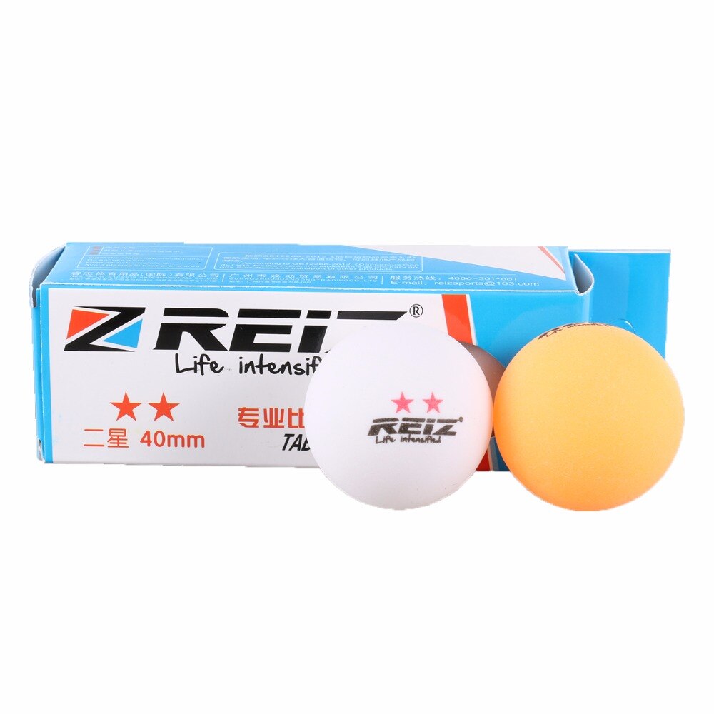 3 Ballen/Box 2-Star D40 + Tafeltennis Ballen Mater... – Grandado
