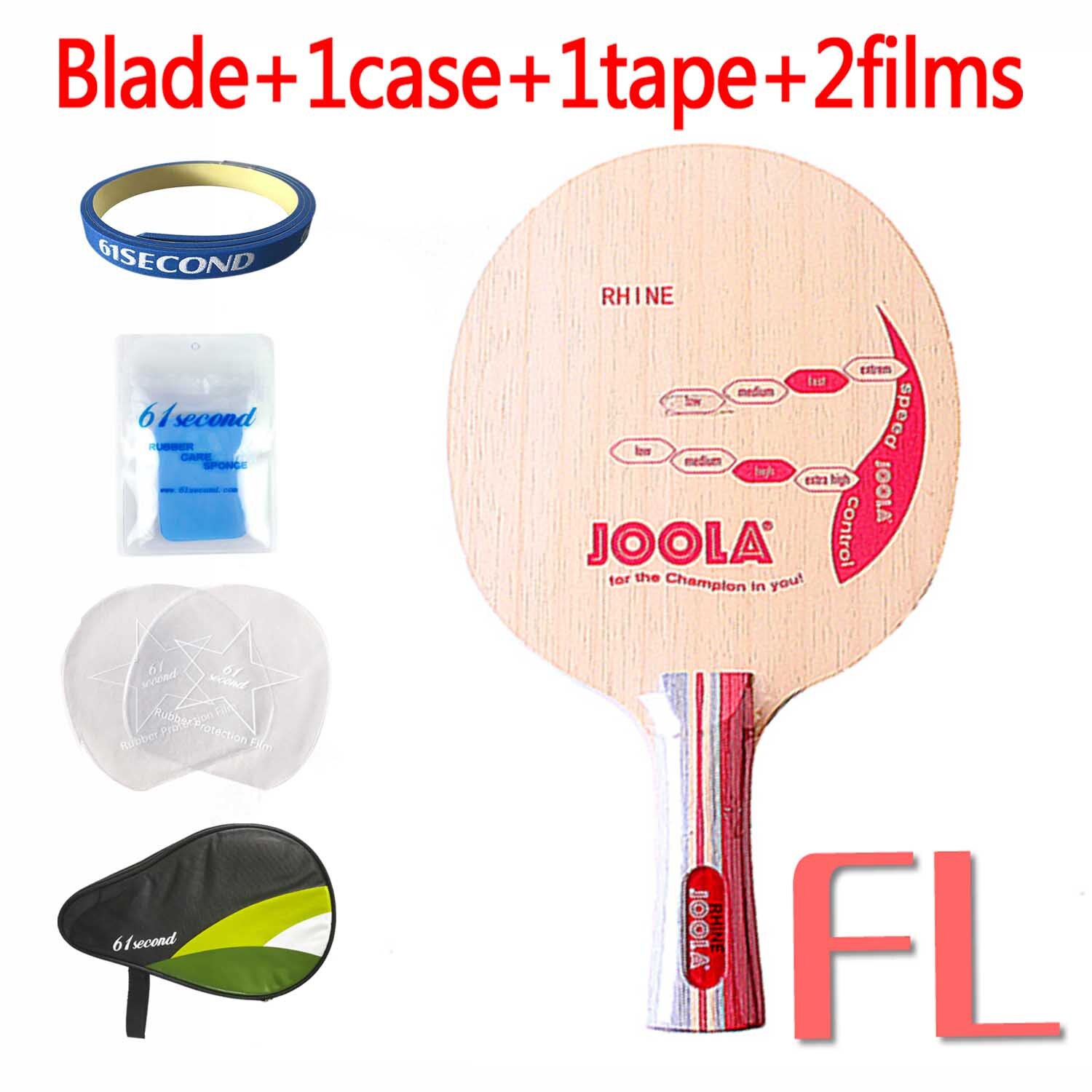 Originele Joola Rijn Tafeltennis Blade Tafeltennis Rackets Racket Sport Cabon Rackets Pingpong Peddels: FL with HM case