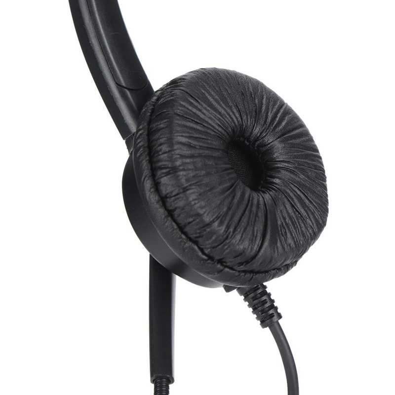 HT820 Call Center Wired Telephone Headset with Omnidirectional Microphone Headset for Office/Home Telephone Set with Headset