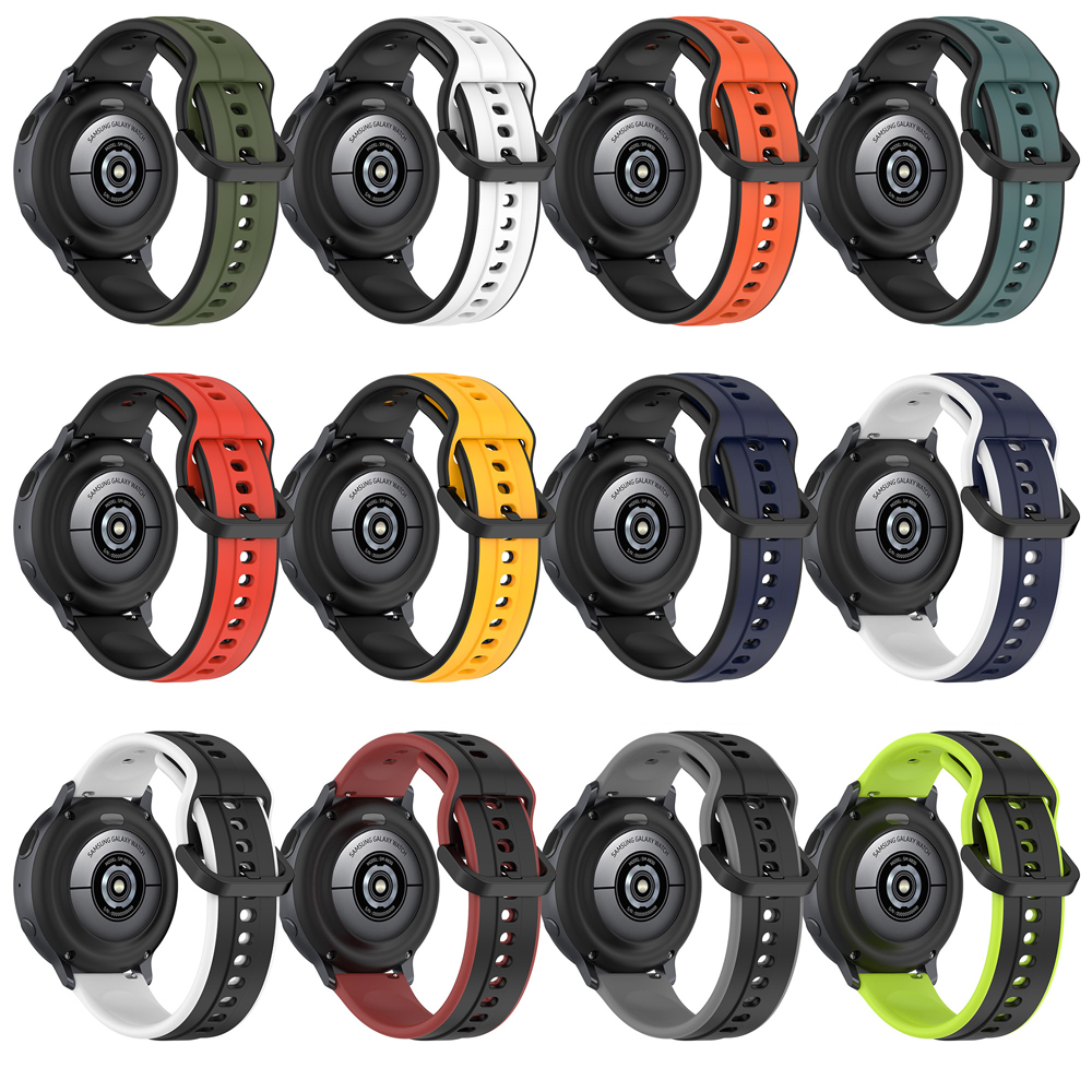 20mm 22mm sport silikonrem til fossil-rem gen 6 5 5e/ lte/carlyle/garret hr til huawei se  gt 3 2 armbånd tilbehørsbelte
