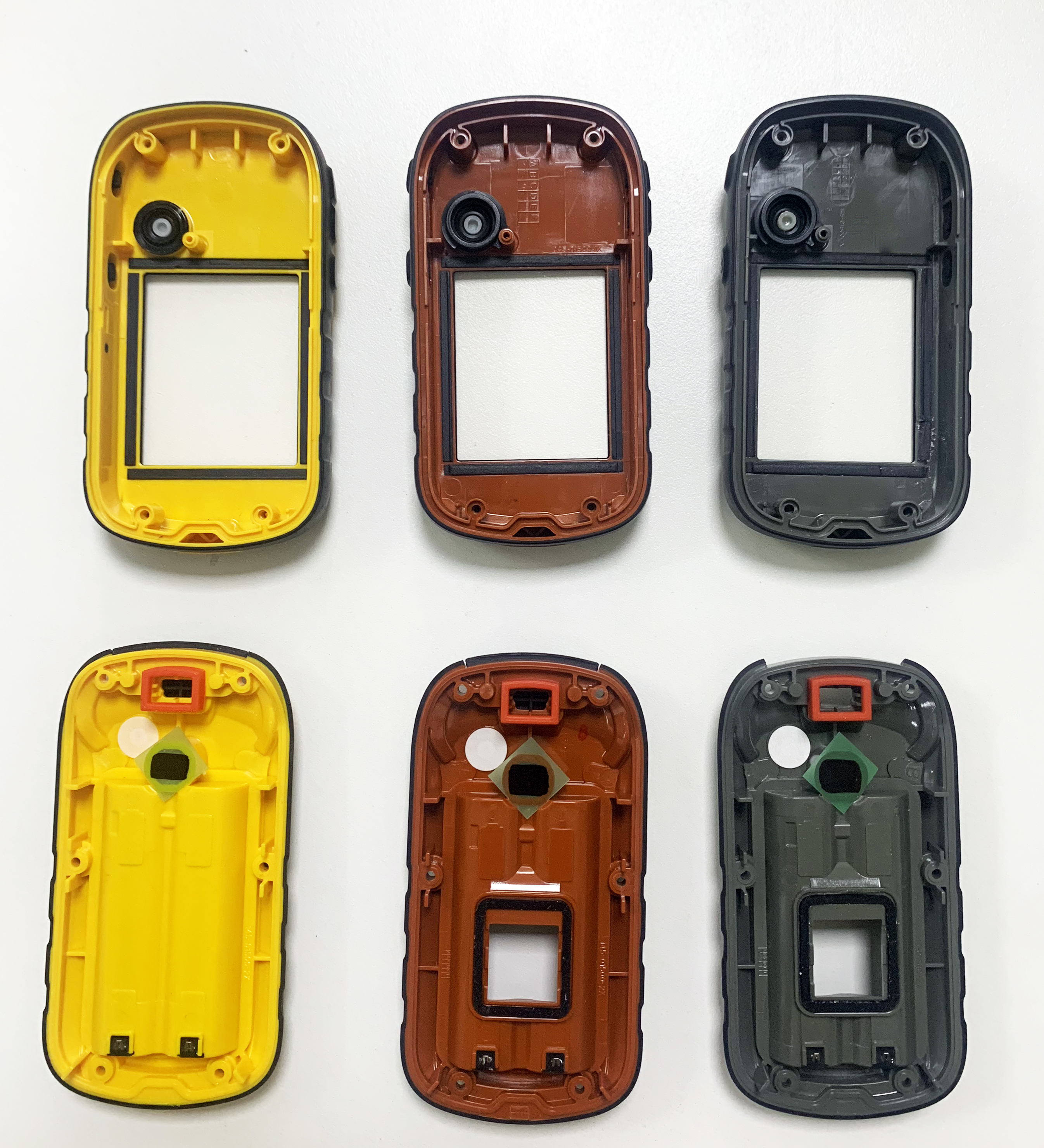 GARMIN-carcasa frontal con Panel de cristal, carcasa de repuesto con botón, funda trasera de mano, reparación GPS, Etrex 10 Eterex 20, Etrex 30