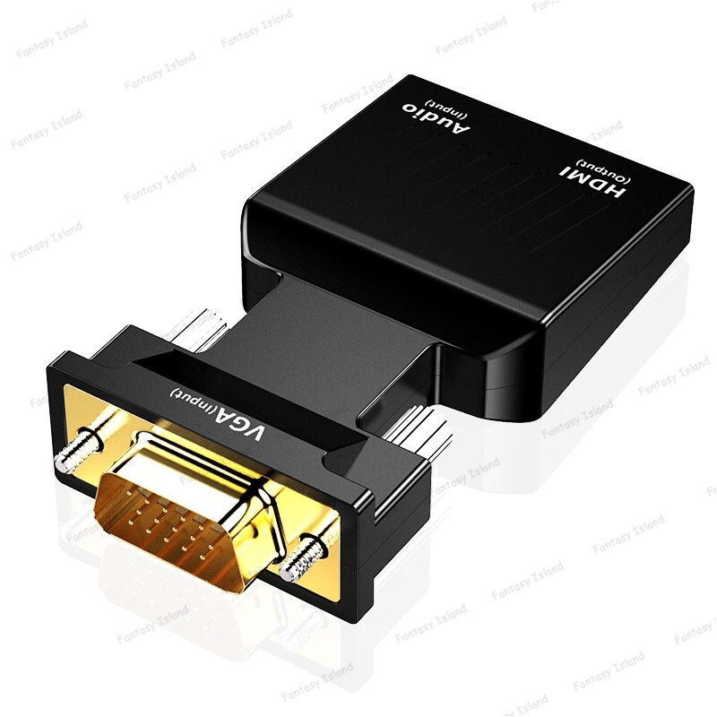 HW-2217 Vga Naar Hdmi Converter Met Audio Vga Naar Hdmi Computer Gastheer Hd Converter: Default Title