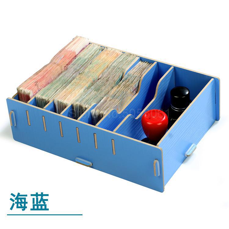Boîte de rangement de changement de bureau | Tiroirs de billets de caisse, tri de la monnaie, boîte de rangement de monnaie, finance de monnaie: ml5