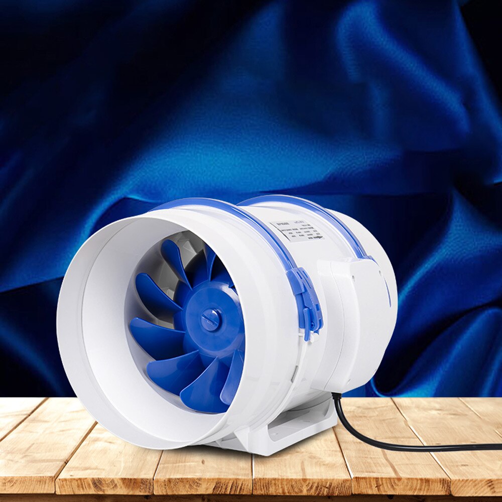 150P Household Exhaust Fan Blower Ventilator Air Recuperator Duct Fan Kitchen Bathroom Ventilation Exhaust Fan