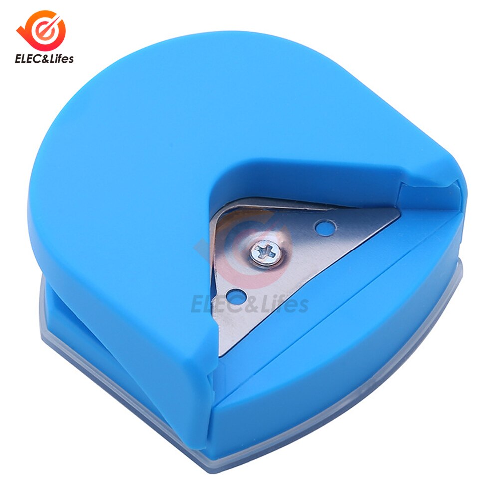 Mini Portable Corner Rounder Paper Punch Card Photo Cutter Diy Craft Scrapbooking Tools Cricut Maker Machine Paper Trimme: blue