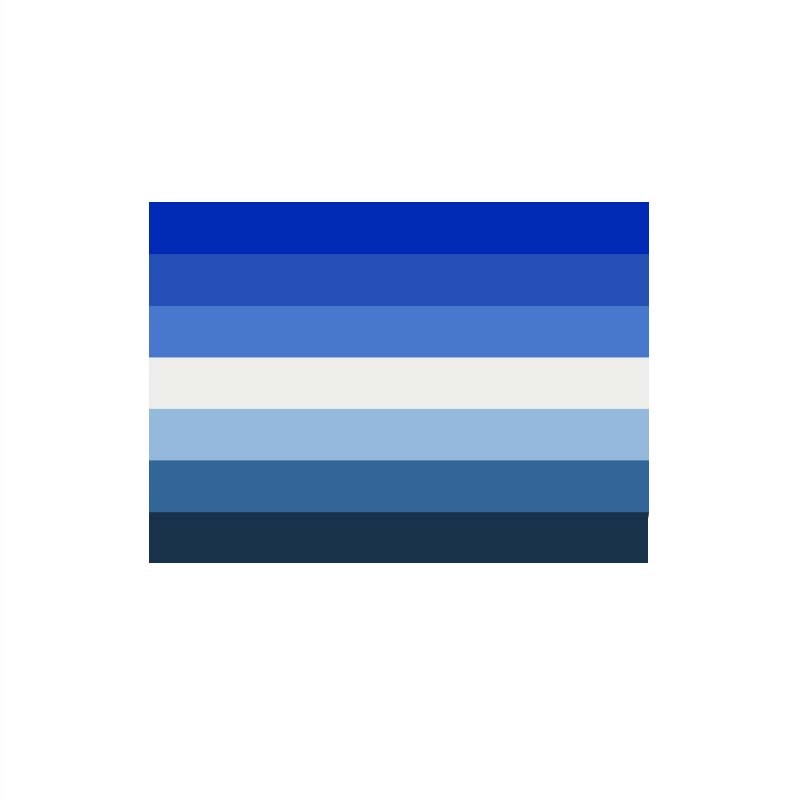 Drapeau gay bleu | Drapeau bleu 90x150cm