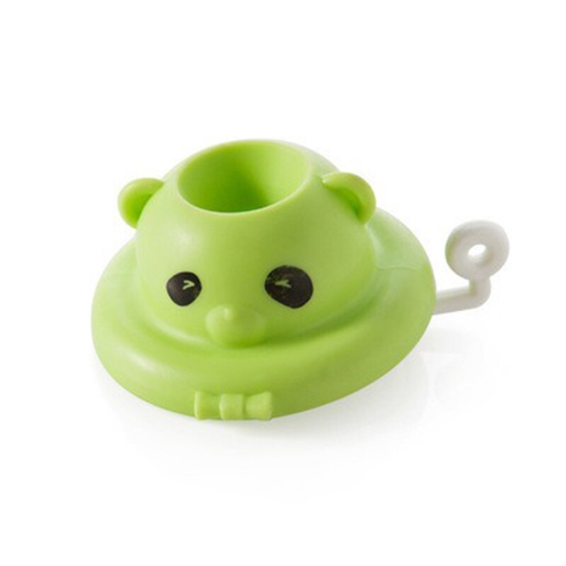 Grifo de ducha con boquilla para baño, dispositivo de ahorro de agua, filtro de grifo de dibujos animados, , 1 unidad: Verde