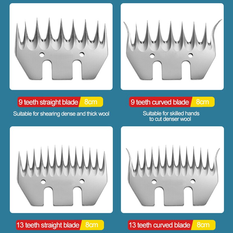 Sheep/Goats Shears Convex Comb Cutter Shearing Clipper 13 Tooth Blade For Sheep Clipper Shears Scissors