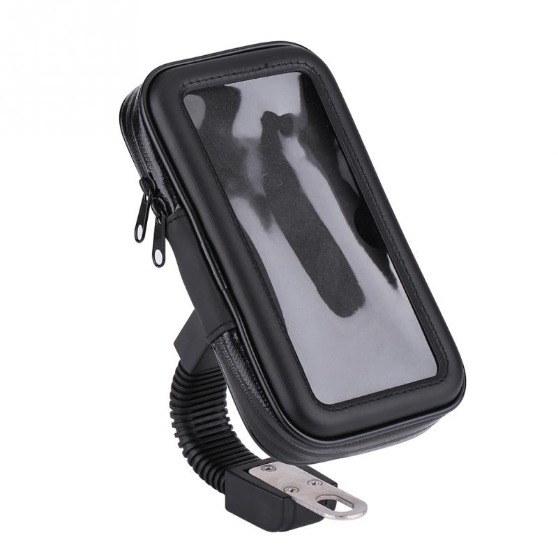 Waterproof Motorcycle Bicycle Bike Phone Mount Holder Universal Motorbike Cycling Bag Case: L 160 x 100 x 30mm