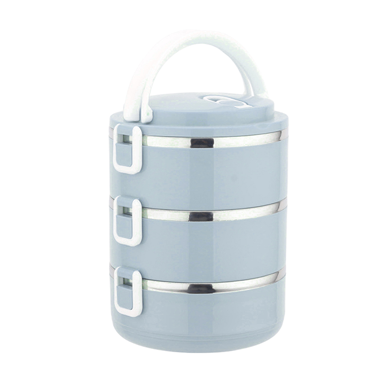 1-4 Layer Food Storage Containers Bento Lunch Box With Handle Insulated Food Container For Work School Camping Box: Yellow