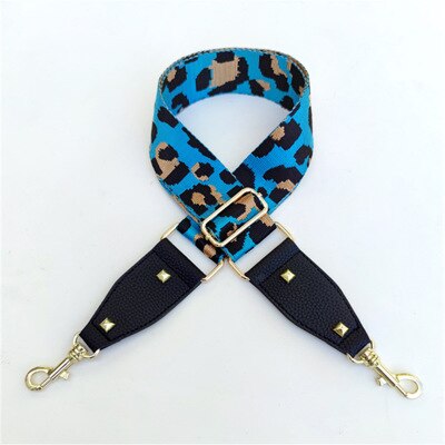 HJKL kolorowe torby na pasek pasek akcesoria do Leopard ziarna moda regulowany pasek na ramię torebka akcesoria dekoracyjne torby: L