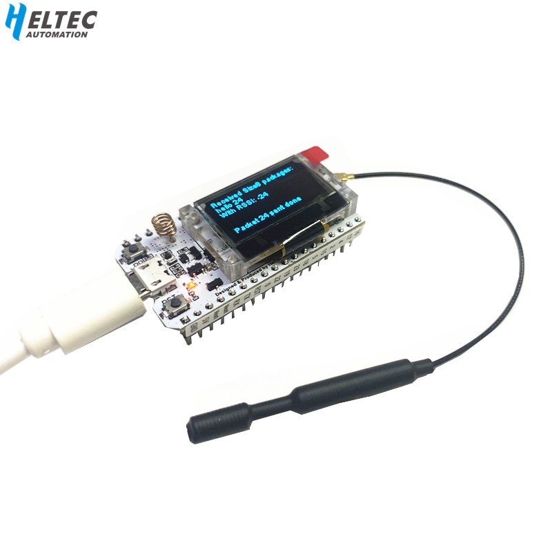 Heltec IOT Lora Gateway mit lora Knoten ESP32 WiFi Lora V2/Cubecel ASR650x ASR6501 SX1262 Lora GPS/STM32 für Arduin 433/868/915