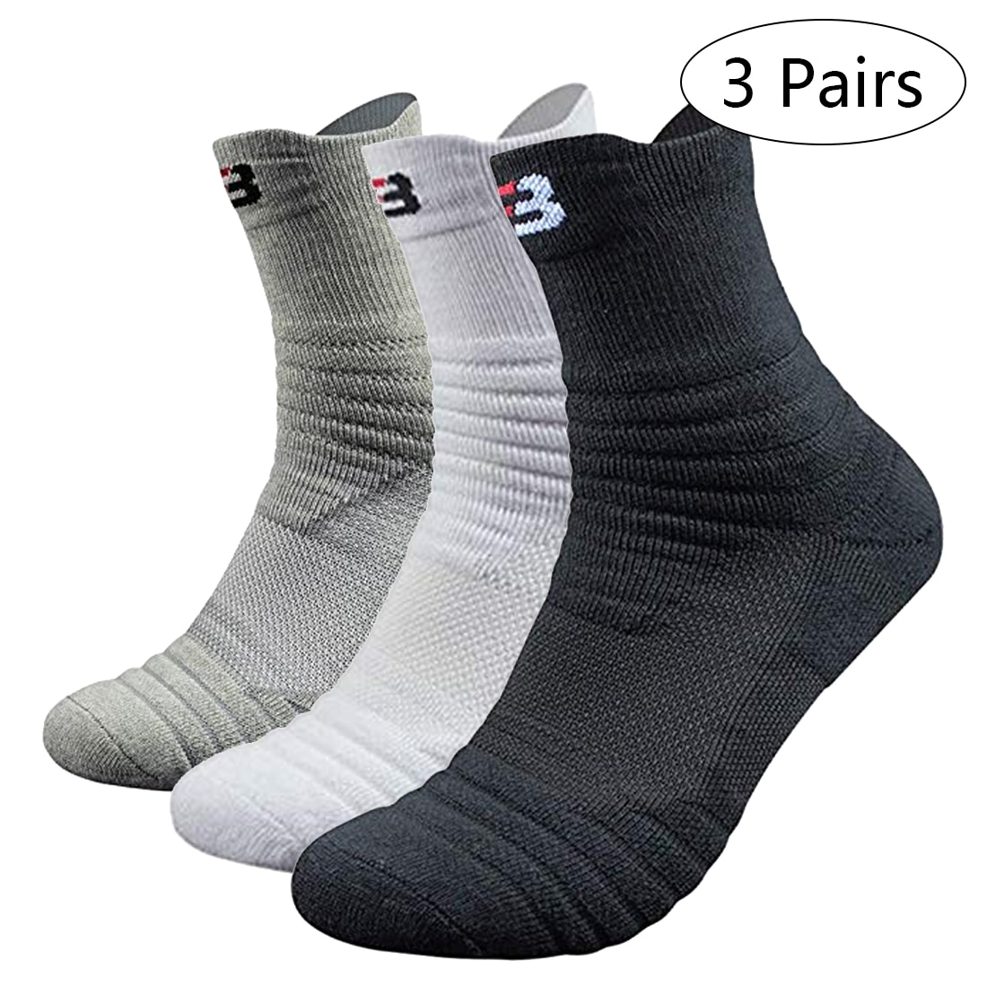 Basketball Sport Socks velonoski Winter Thick Outdoor Sports Fitness Compression Sock Chaussette Homme Sport