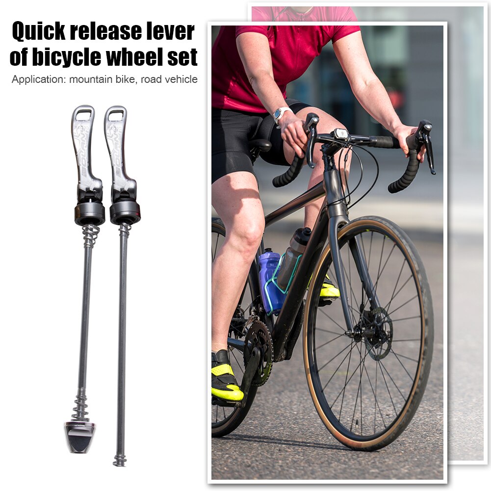 Bicycle Quick Release Skewers Lever MTB Road Cycling Bike Aluminum Alloy Mountain Bikes Skewer Lever Bicycle Accessories 5 Color