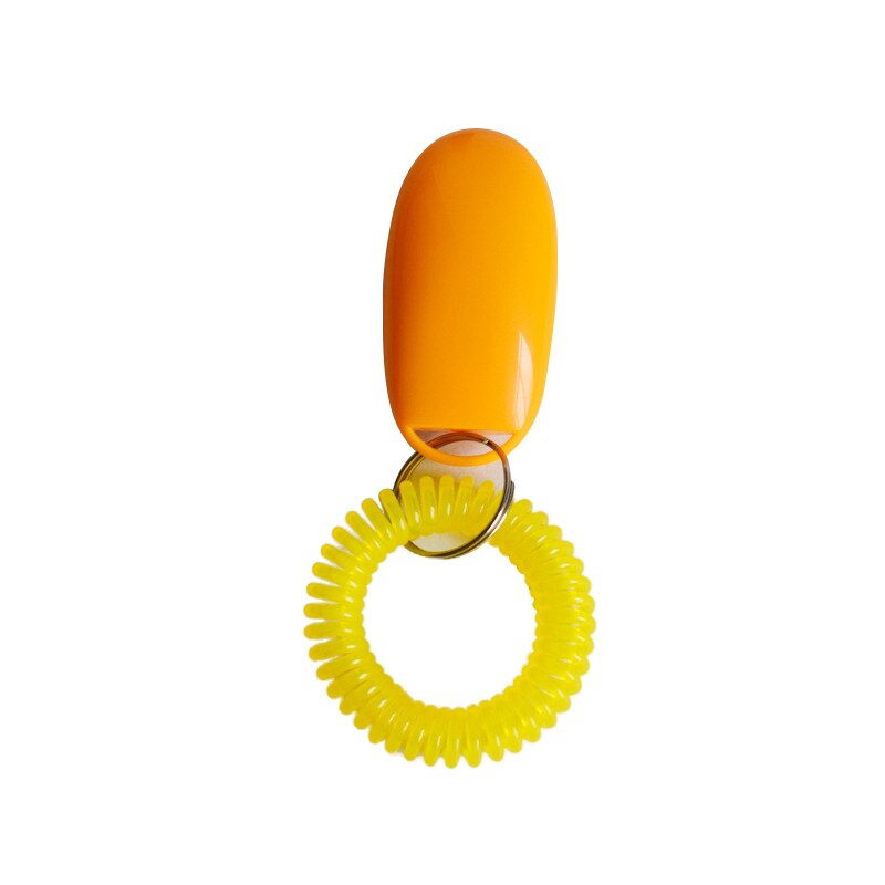 1pc huisdier honden training clicker fluit kleurrijke praktische gehoorzaamheidstraining hulpmiddel gids polsband voor slimme hond huisdierbenodigdheden: 02