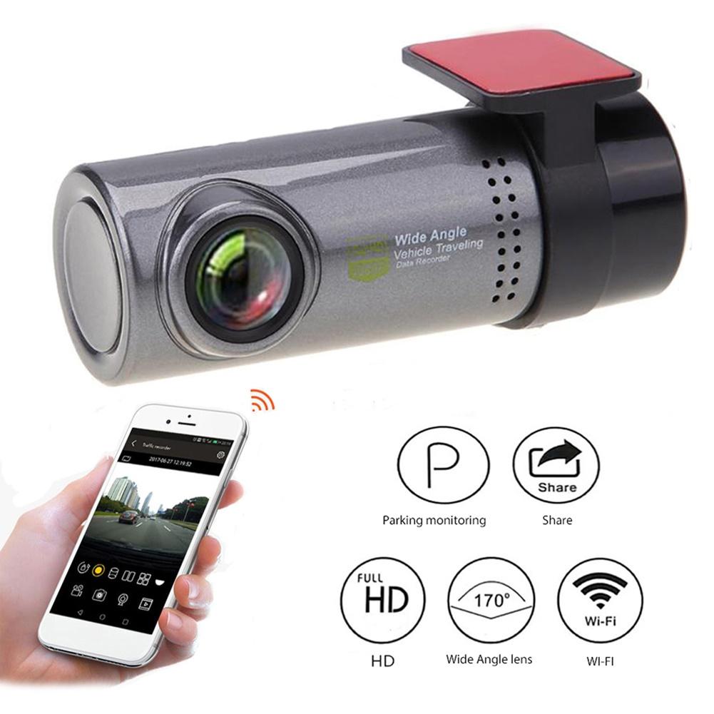 Mini Dashcam Auto Hd 1080P 360 Wifi Nachtzicht Auto Dvr Dash Camera Auto Video Registrator Recorder G-sensor
