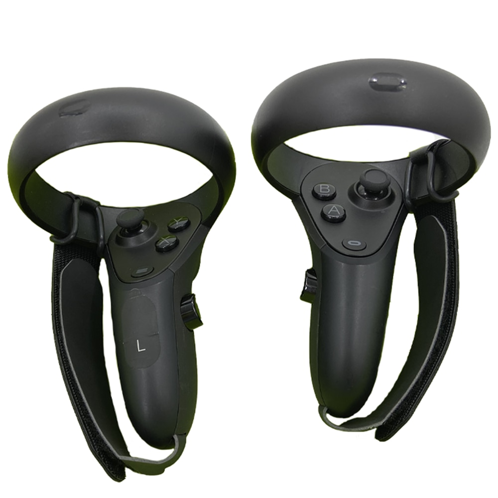 1 Pair VR Controller Adjustable Knuckle Straps for OCULUS Quest / OCULUS Rift S Touch Controller Grip Accessories