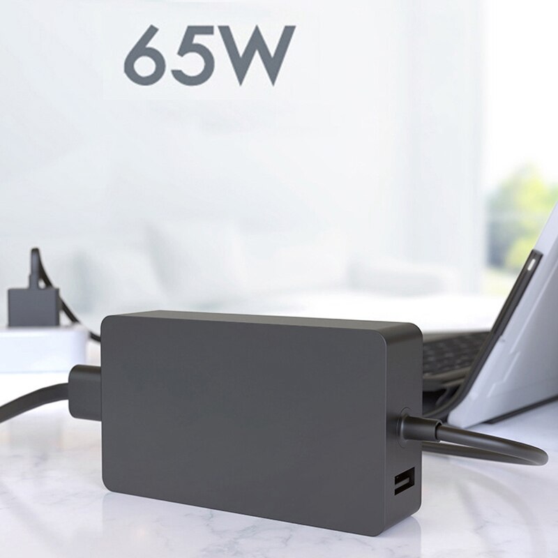 15V 4A 65W Power Adapter for Surface Book 1 2 Pro 5 Pro 6 Fast Charging Laptop Tablet Charger US Plug