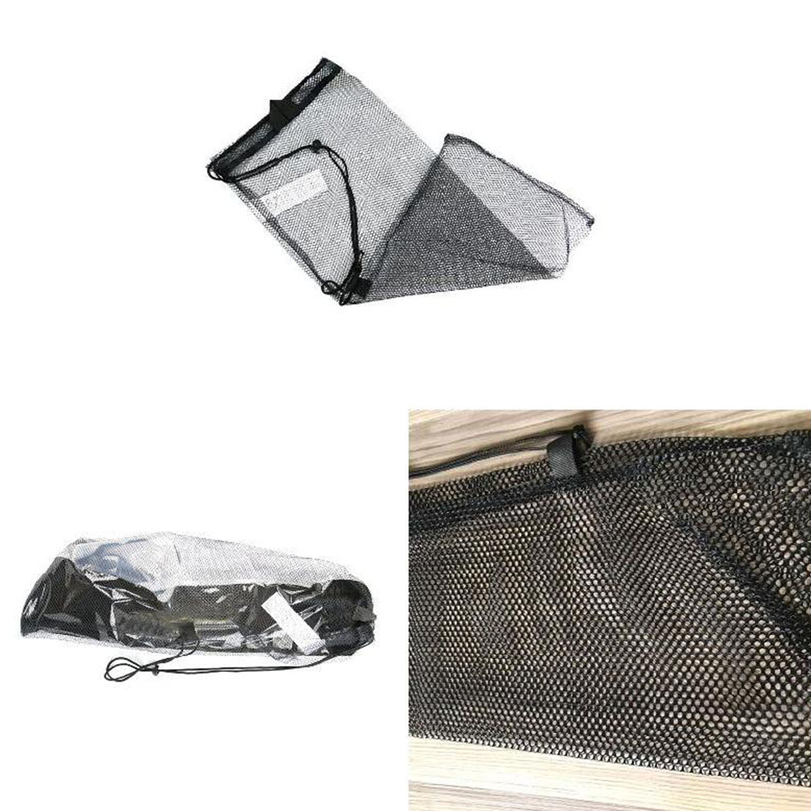 Duiken Trekkoord Mesh Tas Duiknet Tas Met Veilige Trekkoord Sluiting Voor Duiken Snorkelen Onder Water