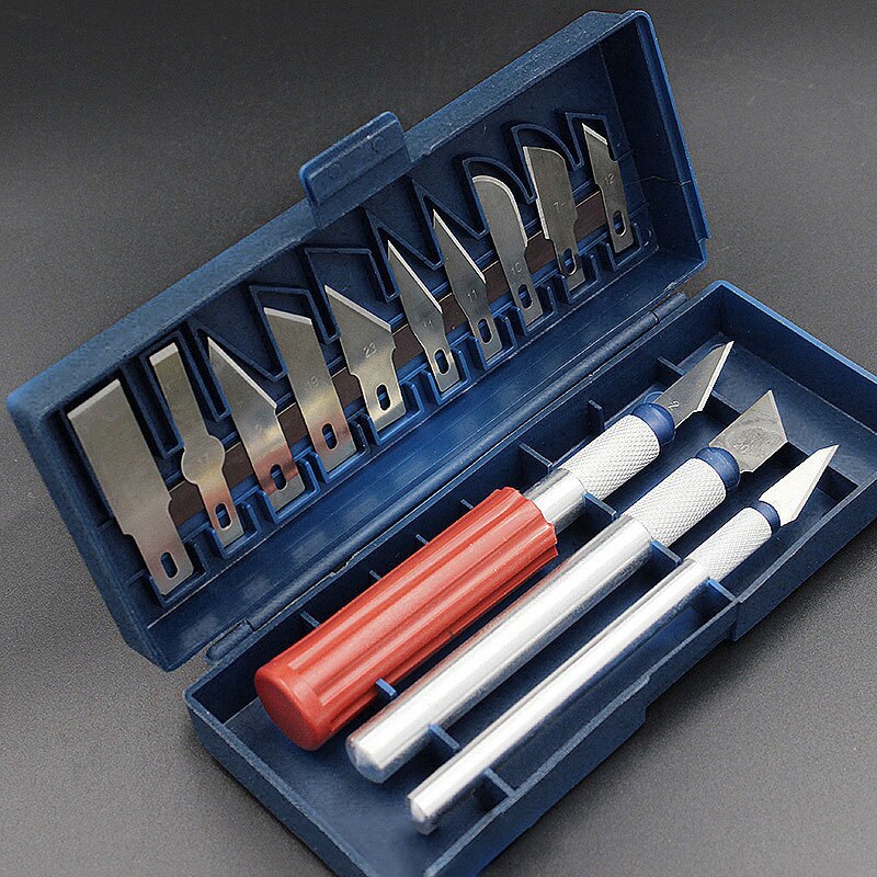13pcs/Set Wood Carving Tools Fruit Food Craft Sculpture Engraving Scalpel DIY Cutting Tool DC156: Default Title