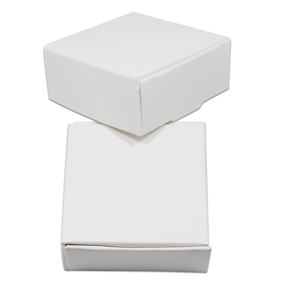 Zwart wit kraftpapier bruiloft decoratie doos feest kleine verpakking doos handgemaakte ambachtelijke soay snoep sieraden verpakkingsdozen