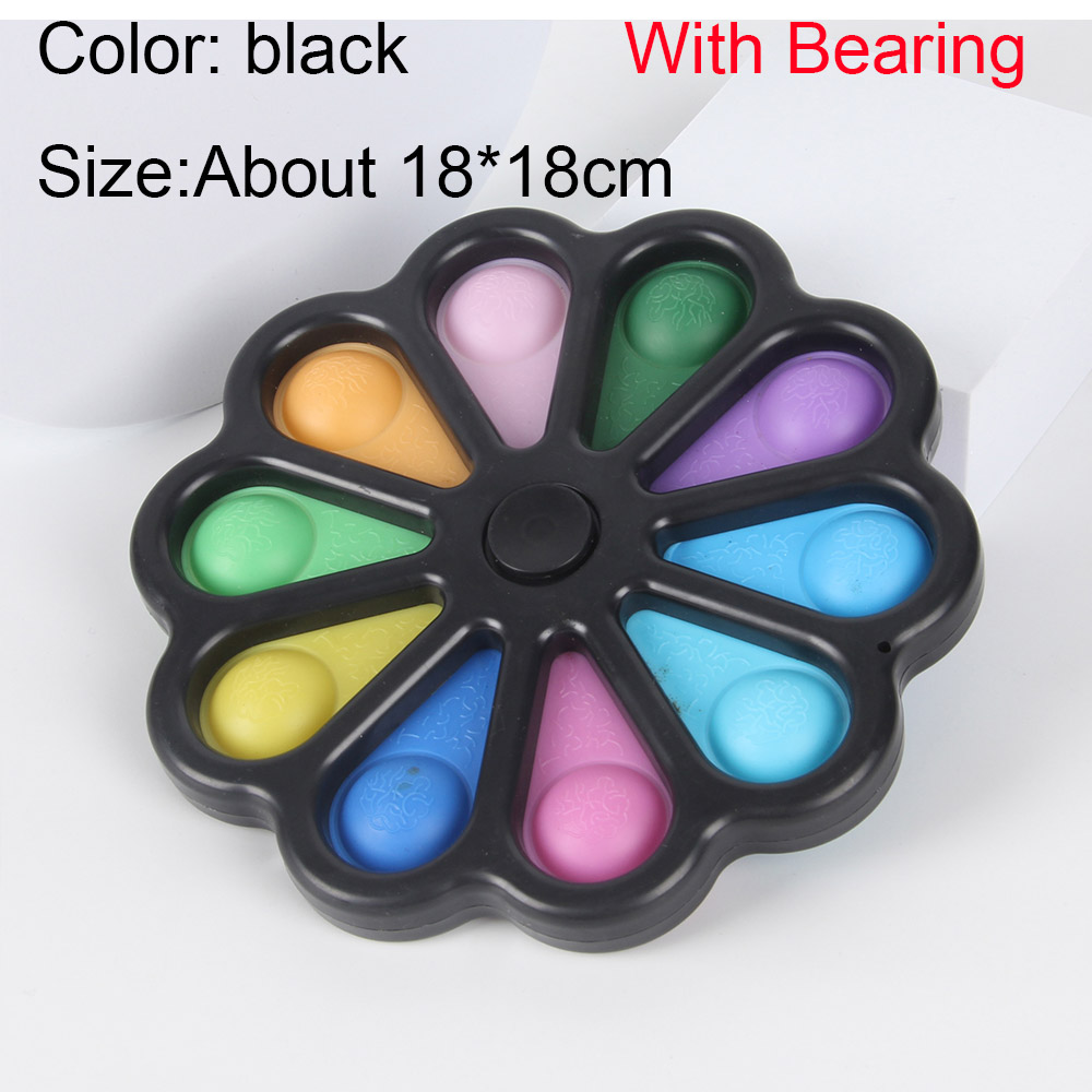 Early Educational Autism Special Need Simple Dimple Fidget Toys Pack Fit Brain Toy Stress Anti Stress Fidget Hand Spinner: 15