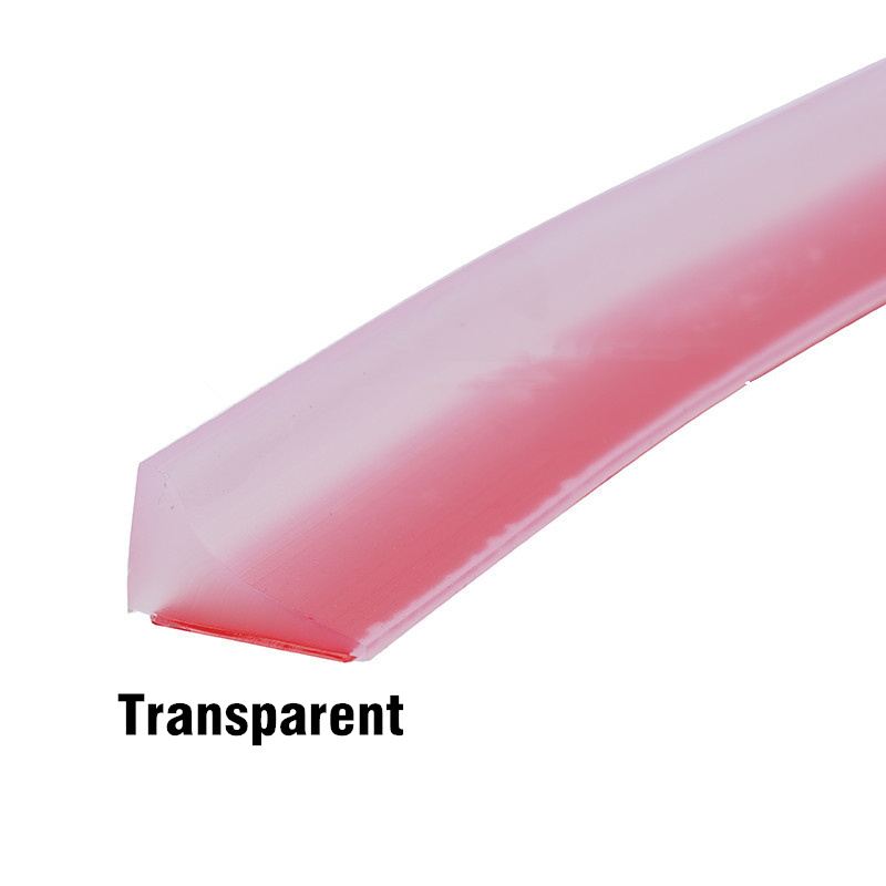 Silicone Water Stopper Countertop Water Retaining Strip Kitchen Bathroom Washing Machine Shower Threshold Dam Barrier: Clear / 84.5mm