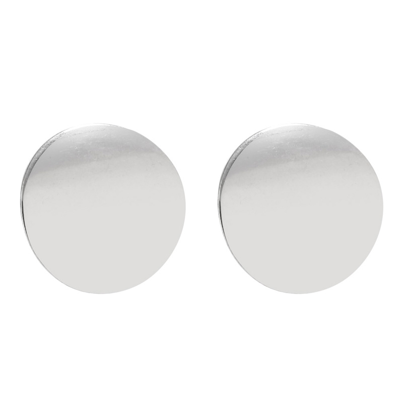 10pcs/lot round Post with Ring 20mm Gold Plated Surgical Stainless Steel Post Earrings For DIY Jewelry Making Findings