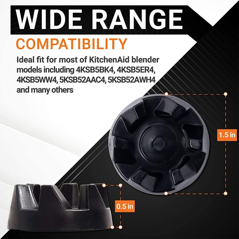 5Pcs 9704230 Blender Drive Coupling Replacement Pa... Grandado