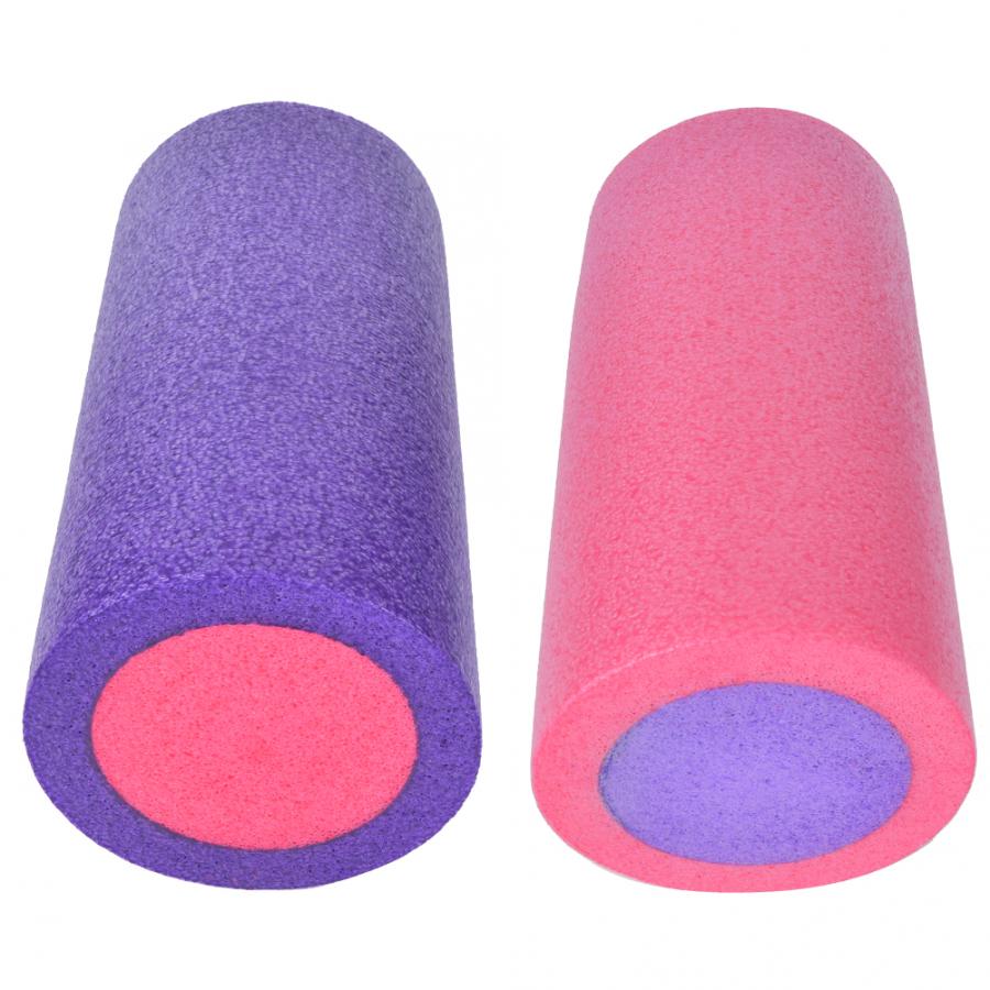 Yoga kolonne fitness pilates yoga foam roller blok epe yoga foam roller muskel aflaste massage kolonne balance udstyr 30 x 15cm